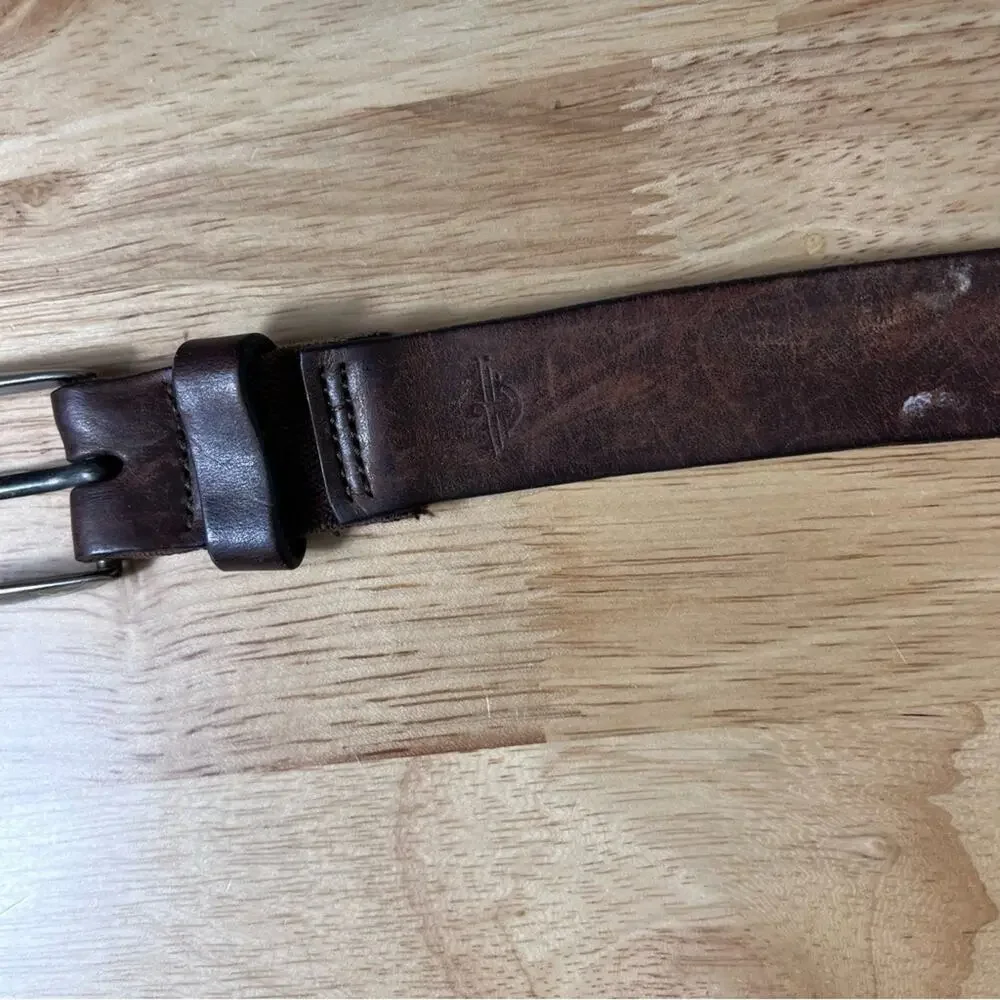 Dockers Jeff Belt Mens  size:38   Genuine Brown Leather